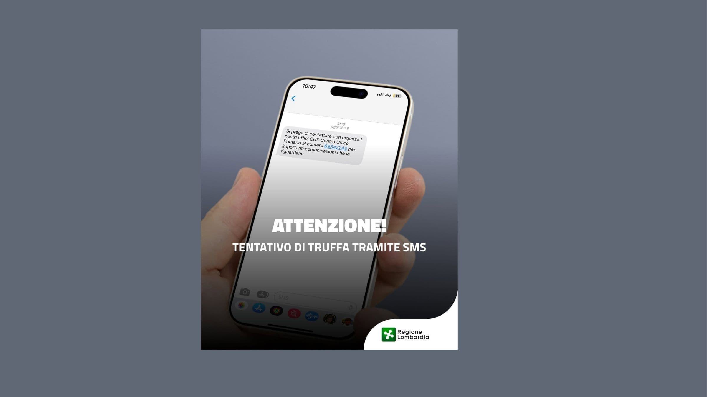 Tentativi di truffa tramite SMS