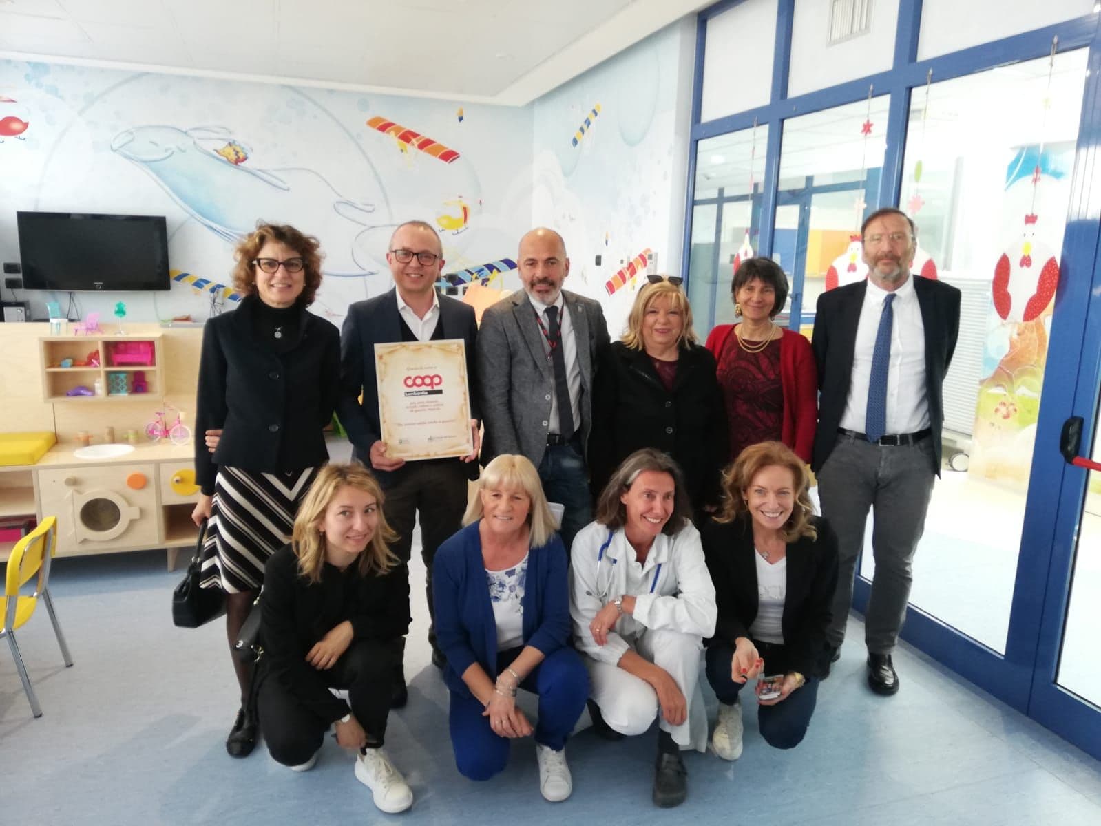 Continua il progetto “Adotta una stanza” de Il Ponte del Sorriso