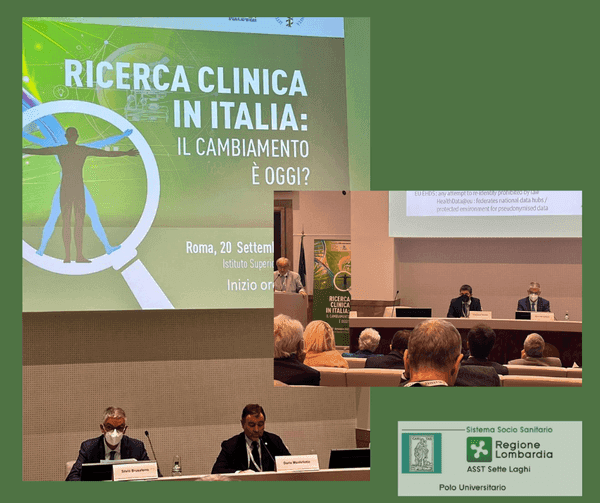 L'ASST Settelaghi al convegno sul futuro della ricerca Clinica in Italia organizzato da FADOI  e Istituto Superiore di Sanità