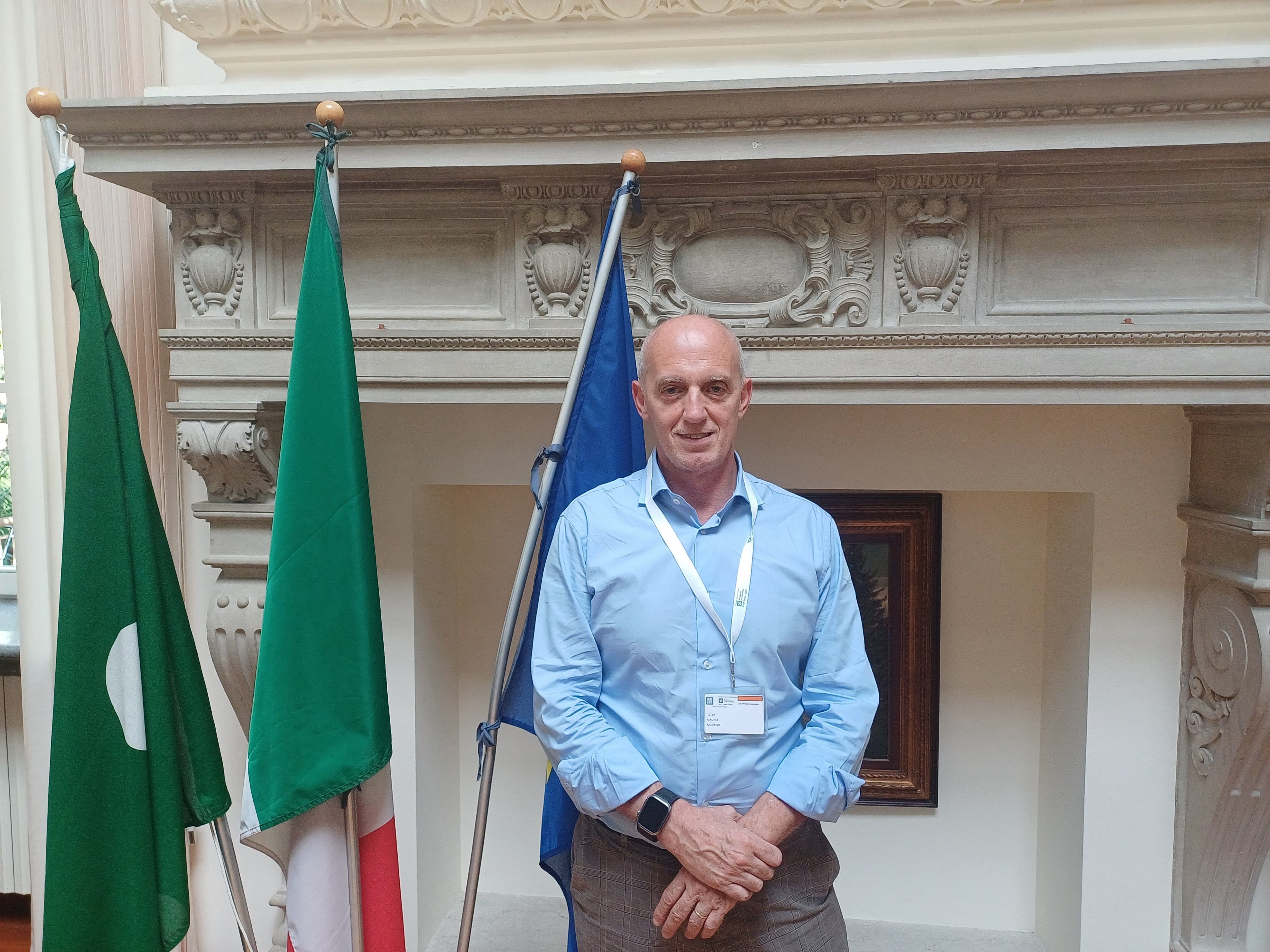 IL DG Mauro Moreno a Villa Tamagno