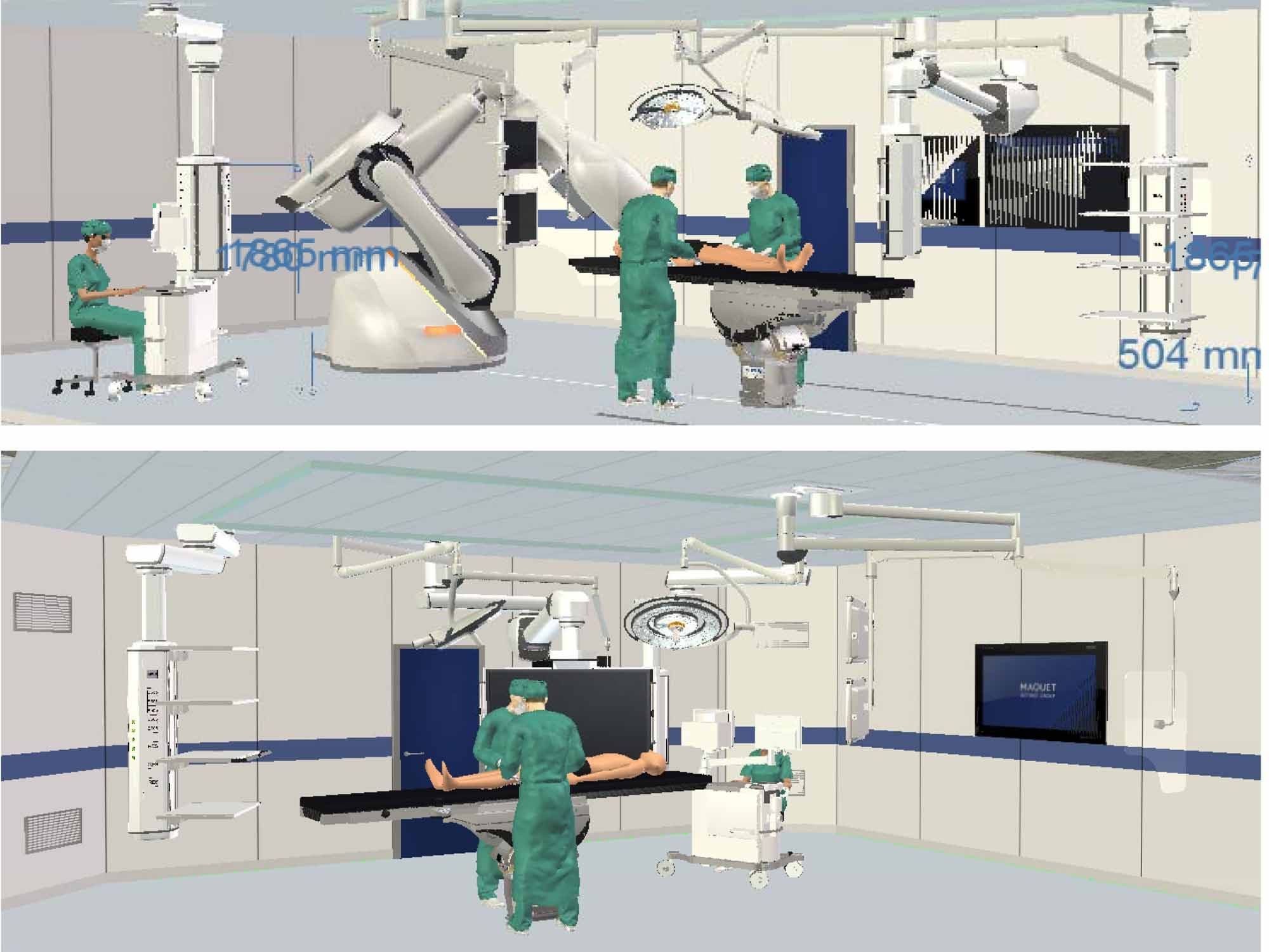 Sala operatoria ibrida: entrerà in funzione nella prossima primavera all'Ospedale di Circolo di Varese. Una premessa decisiva per un Ospedale tecnologicamente all'altezza del futuro.