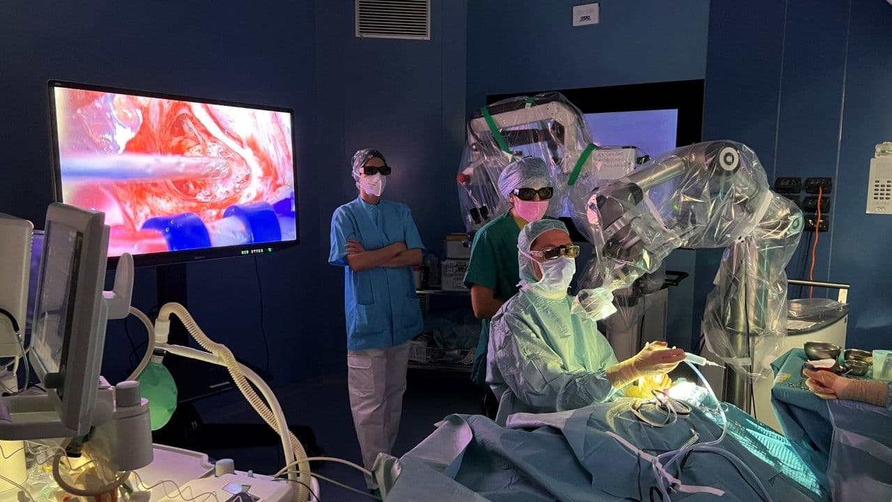 Nuovo primato per l'Audiovestibologia varesina: in Italia primo Impianto cocleare bilaterale simultaneo complesso su una bambina con visione esoscopica 3D.