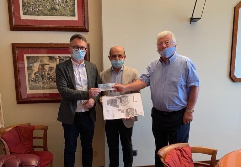 Consegnati da Fondazione Giacomo Ascoli i fondi per le tre camere protette al Del Ponte