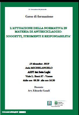 L'ATTUAZIONE DELLA NORMATIVA IN MATERIA DI ANTIRICICLAGGIO: SOGGETTI, STRUMENTI E RESPONSABILITA'