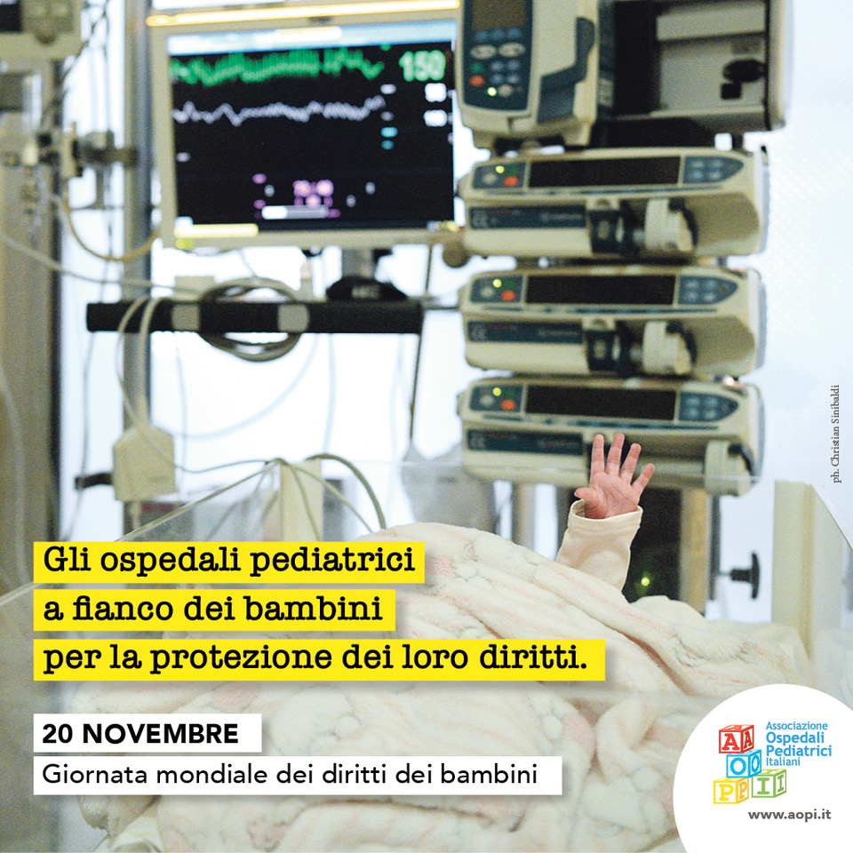 Giornata Mondiale dell’Infanzia: l’Ospedale Del Ponte accanto ad AOPI per dare voce ai diritti dei bambini