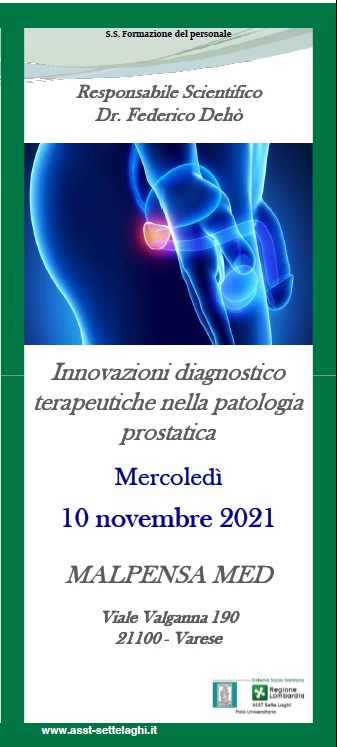 INNOVAZIONI DIAGNOSTICO TERAPEUTICHE NELLA PATOLOGIA PROSTATICA