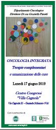 ONCOLOGIA INTEGRATA. Terapie complementari e umanizzazione delle cure