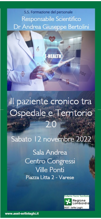 IL PAZIENTE CRONICO TRA OSPEDALE E TERRITORIO 2.0