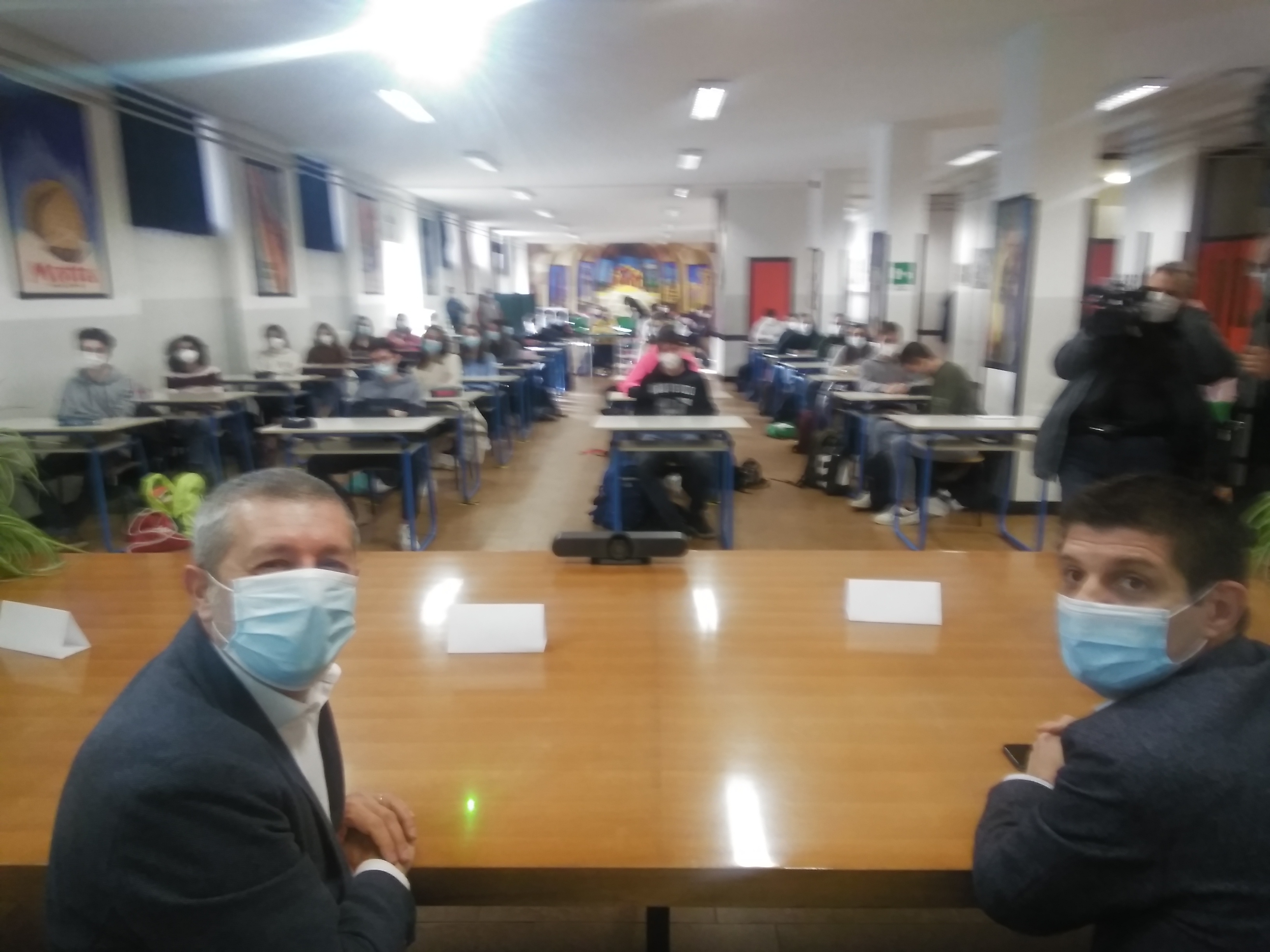 Al Liceo Ferraris di Varese il primo incontro in presenza dell'iniziativa