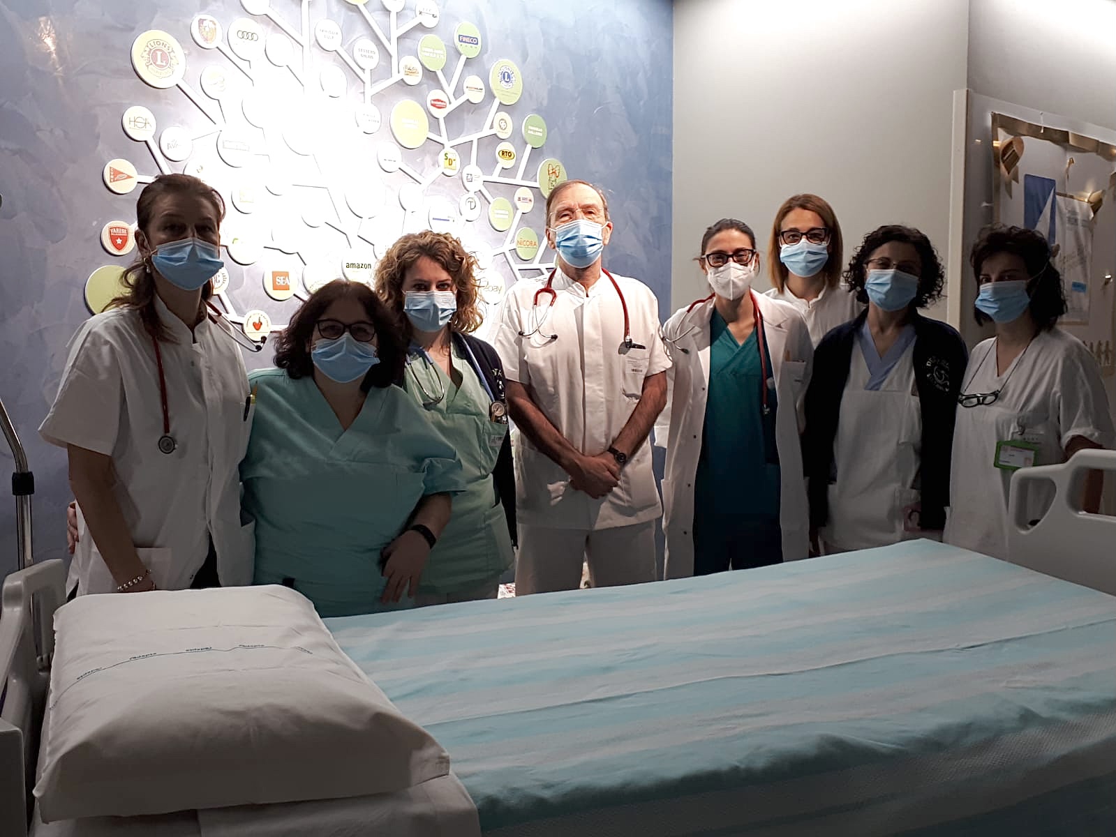 Quattro nuovi letti per il Day Center onco-ematologico pediatrico donati dalla Fondazione Giacomo Ascoli