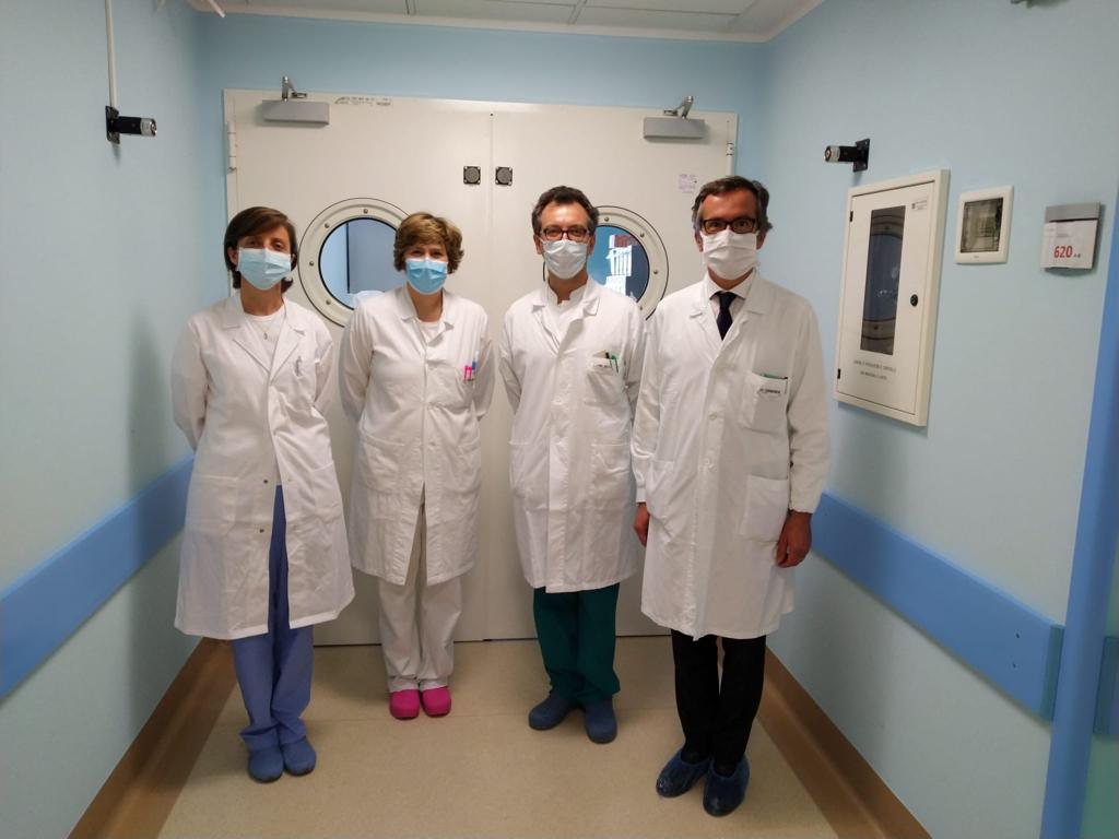 Centesimo trapianto autologo di staminali all'Ospedale di Circolo