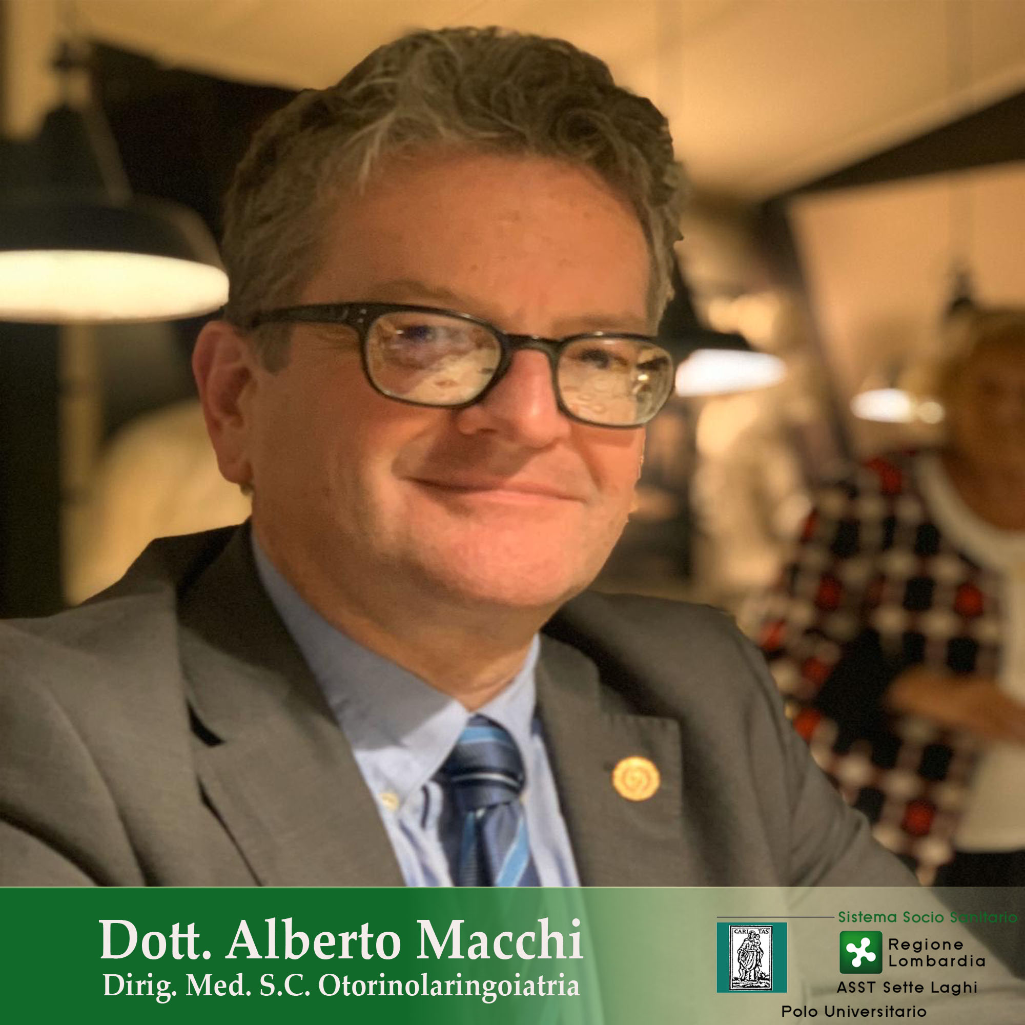 Primi risultati della ricerca internazionale alla quale partecipa il dott. Alberto Macchi, Otorino del Circolo