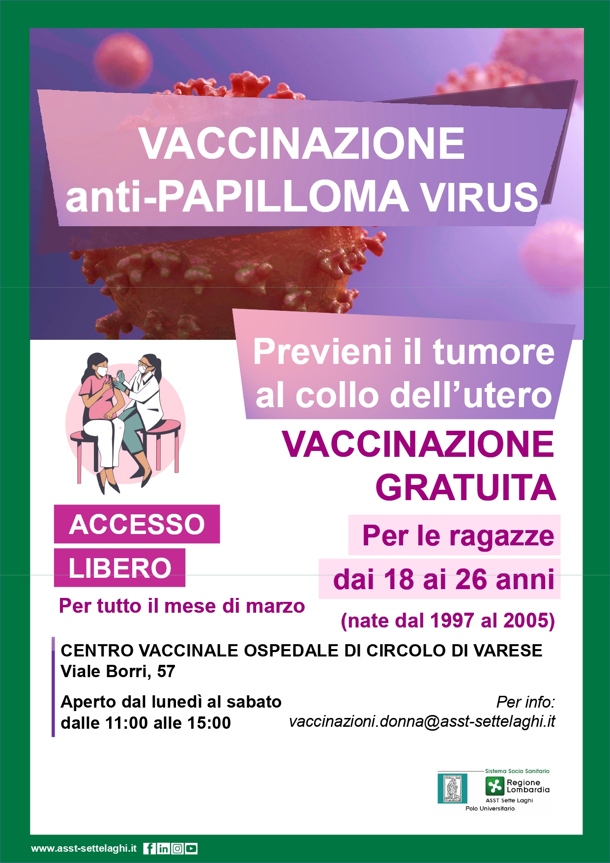 Vaccinazioni Anti Papilloma Virus