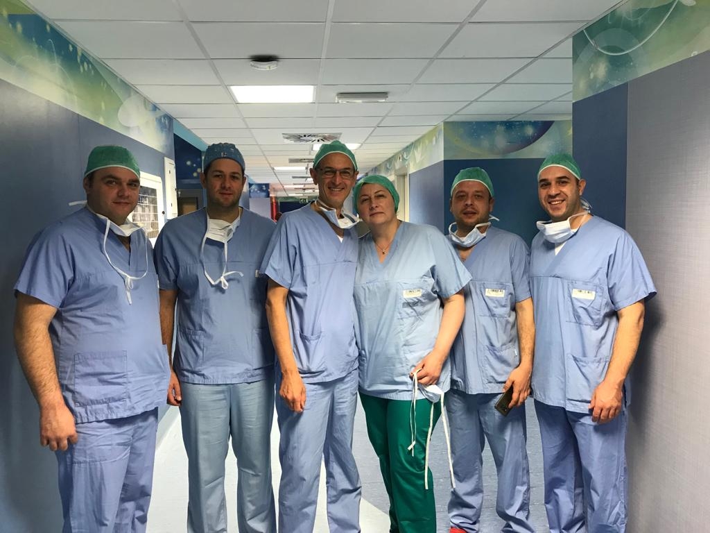Ginecologi Croati a lezione di chirurgia miniinvasiva dal prof. Ghezzi