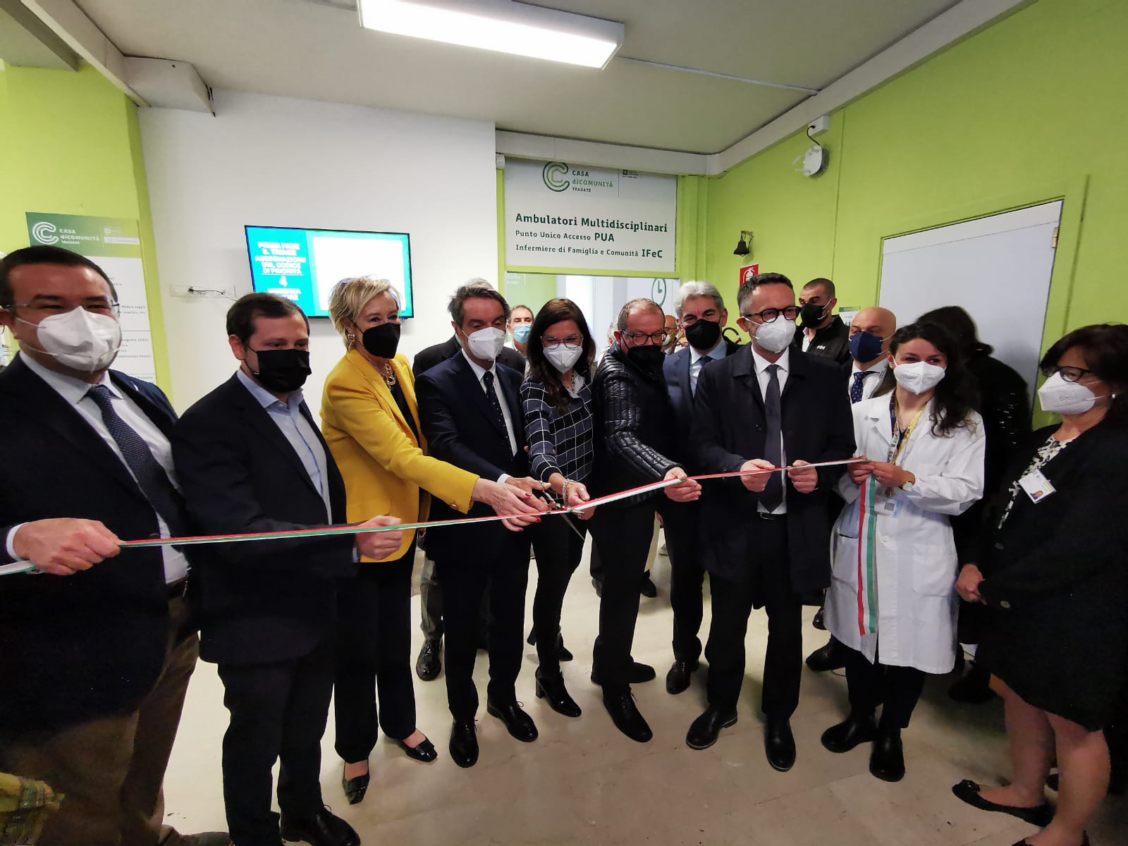 Inaugurata, alla presenza delle massime autorità regionali, la Casa della Comunità di Tradate