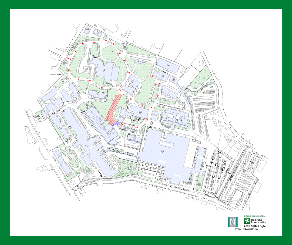 Ampliamento area di cantiere Day Center 2 - Nuove modifiche alla viabilità interna a partire dal prossimo 24 aprile