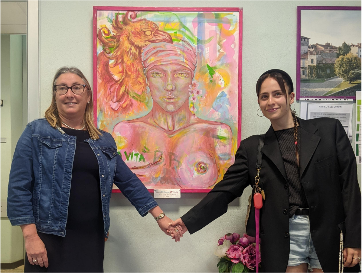 L’Associazione IN Valbossa dona un’opera d’arte alla Breast Unit dell’Ospedale di Circolo di Varese