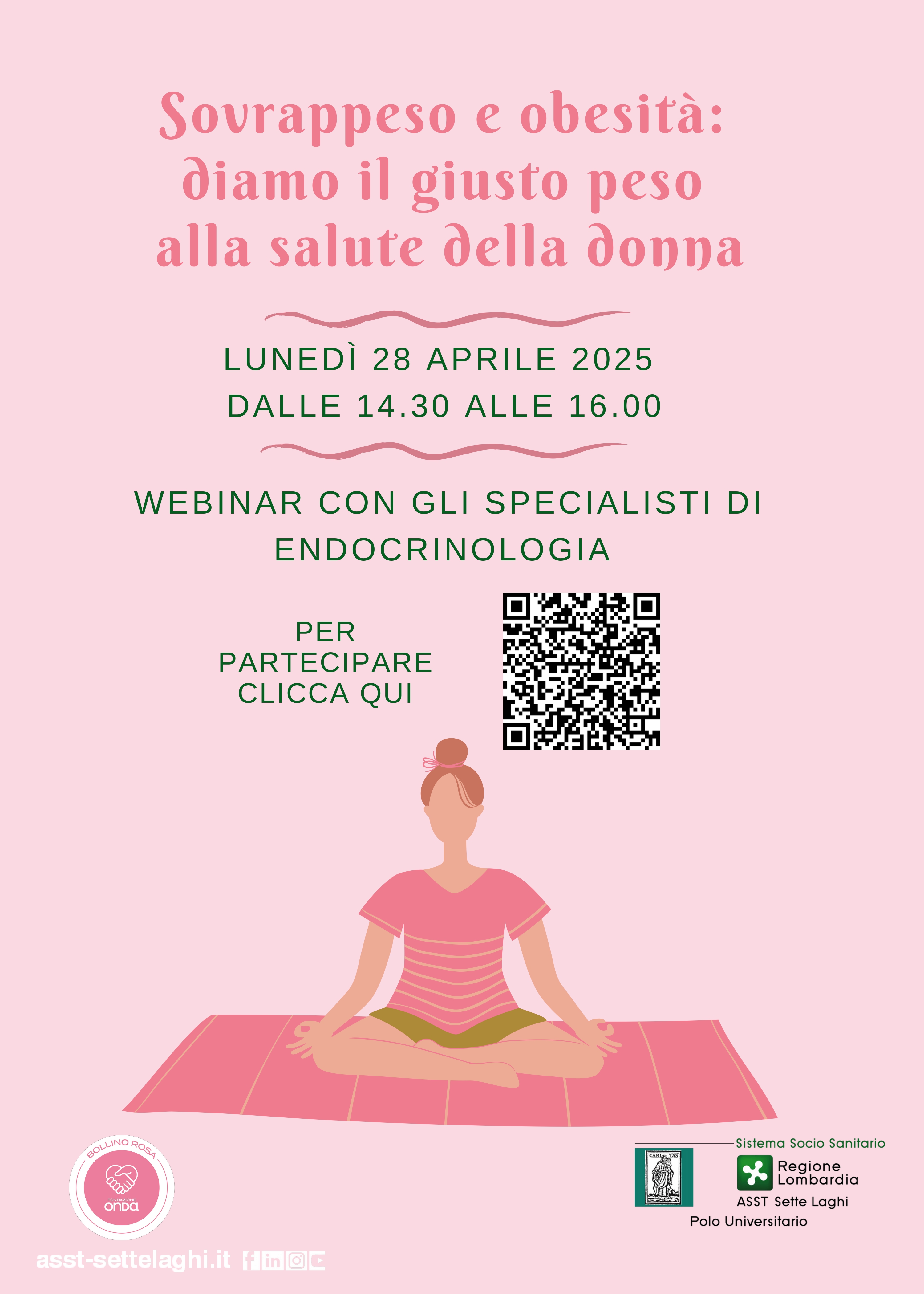  La nostra Azienda partecipa all'Open Week sulla Salute della Donna che si terrà ad aprile 2025 