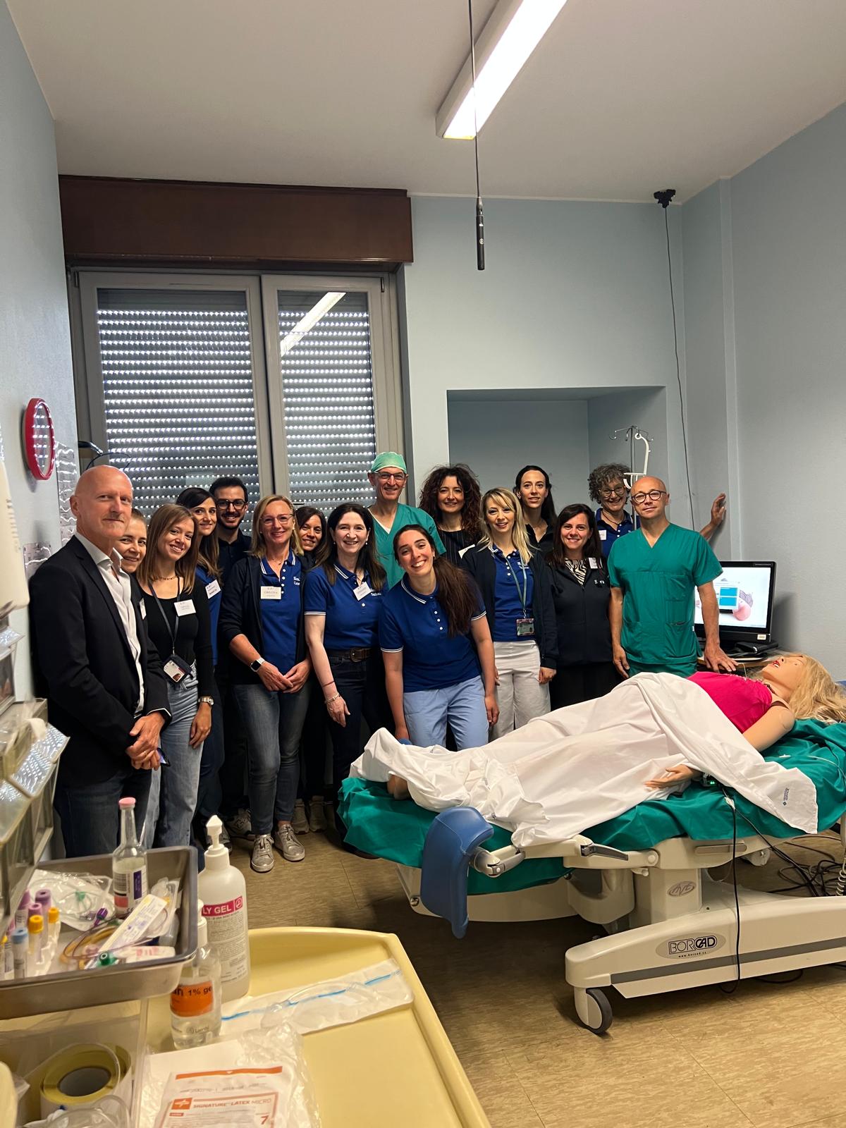  Emergenza ostetrica: il Del Ponte fa scuola, anche grazie alla simulazione 