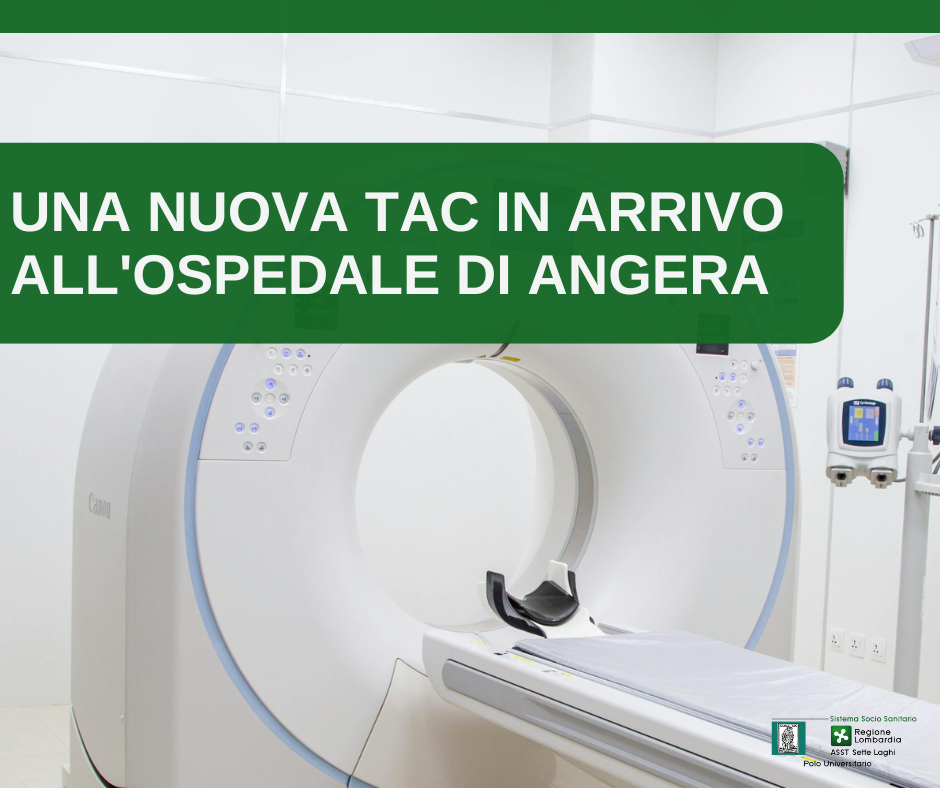  Una TAC mobile in arrivo all'Ospedale di Angera per consentire la sostituzione dell'attuale macchina con una nuova del valore di oltre 250mila euro. 